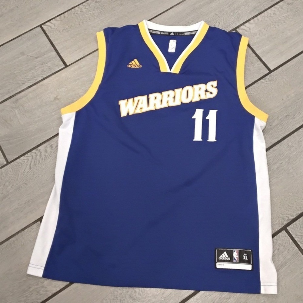 Adidas Golden State Warriors Stephen Curry Thompson 11 Jersey XL NBA Blue